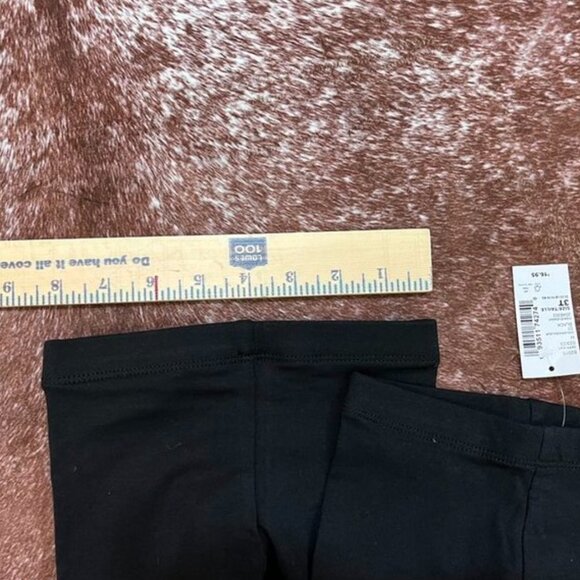 The Children’s Place Black Cropped Leggings NWT - Picture 5 of 6